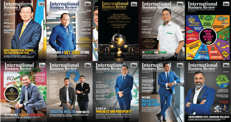 Ready to elevate your brand's presence in Malaysia?

Your company could grace the cover of IBR Malaysia's next issue with a compelling 10-page feature and eye-catching cover page.

Contact us at 03-7732 5886 or drop us an email at marketing@ibrasiagroup.com to find out more.