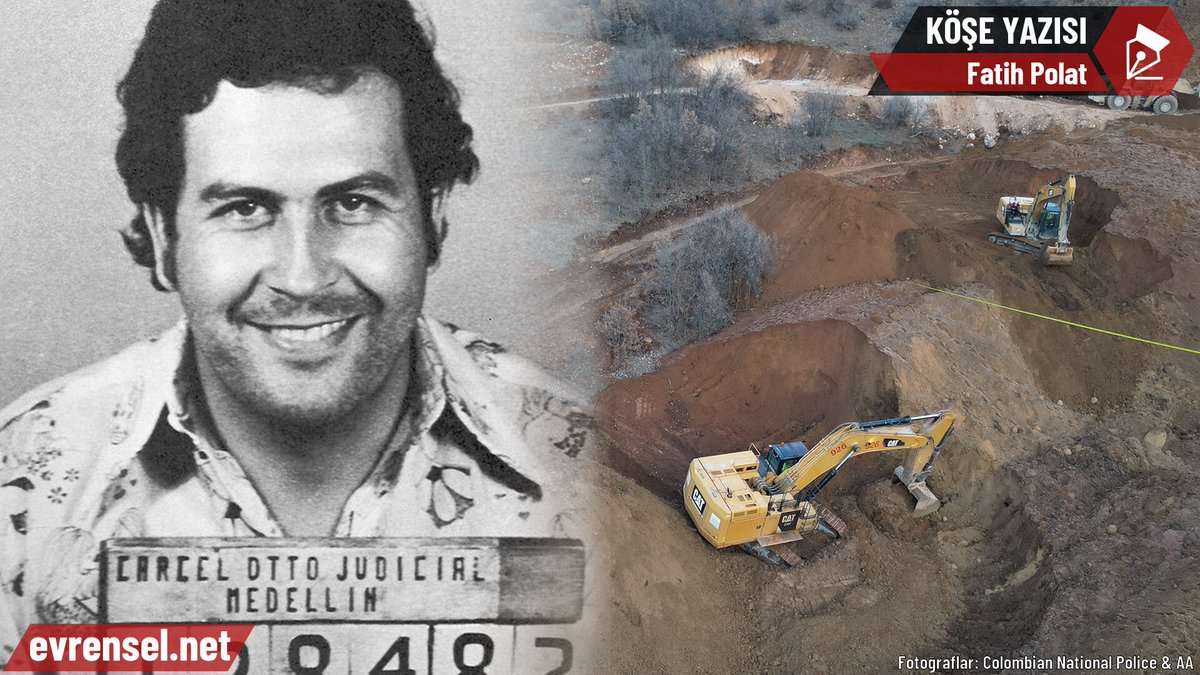 "Escobar’ın yöntemlerinden biri hâlâ yaşıyor ve savaşıyor: Bu işi yapıyorsanız bir parti malı yakalatmaktan çekinmeyeceksiniz. Yakalanan, devletin başarı öyküsü, kaçanlar kâr payıdır…"

🖊️Fatih Polat (<a href="/fpolat69/">Fatih Polat</a>) yazdı: Pablo Escobar'dan İliç'e uzanan yol

evrn.sl/cMZPFK