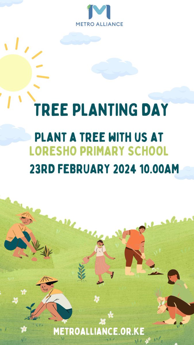 teddyobiero's tweet photo. Save the date. #Greenispossible #GrowTrees #Allschools 
  we are on course in the regeneration of Urban Green Spaces (RUGS) in all public schools in Nairobi 
@SakajaJohnson @metro_alliance_ @ANMRA2022 @ChildFund @UNEP https://t.co/AYM20BO7Ft