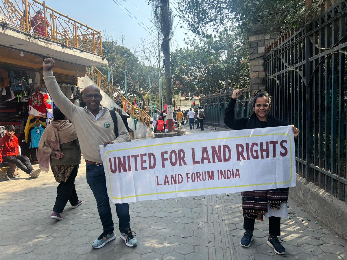 Last day of the @WSF2024nepal! 

ILC Asia members highlight the need for civic space and meaningful participation of local communities in policymaking processes and how their role in social movements should be recognised and protected.

#United4LandRights #WorldSocialForum