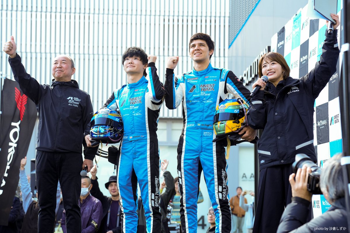 anestiwatamotor's tweet photo. 昨日はイベントありがとうございました
昨年よりもアップデートしたANEST IWATA Racing with Arnageをお見せできるように努めてまいりますので、今後とも応援よろしくお願いします！！ https://t.co/fQzPudQYjL
