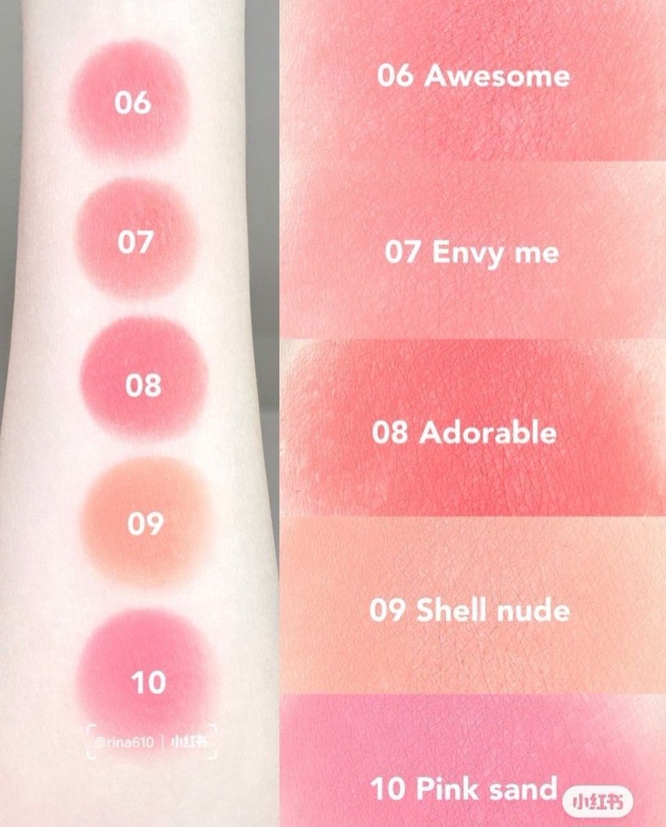 ROMAND ZERO MATTE LIPSTIK

💸95K DP 45K

shade avail
- 01 dusty pink
- 03 silhoute
- 02 all that jazz
- 04 before sunset
- 05 evening
- 06 awesome
- 07 envy me
- 08 adorable
- 09 shell nude
- 10 pink sand 
- 11 sunlight
- 12 something
- 13 red carpet
- 15 midnight
- 16 dazzle red