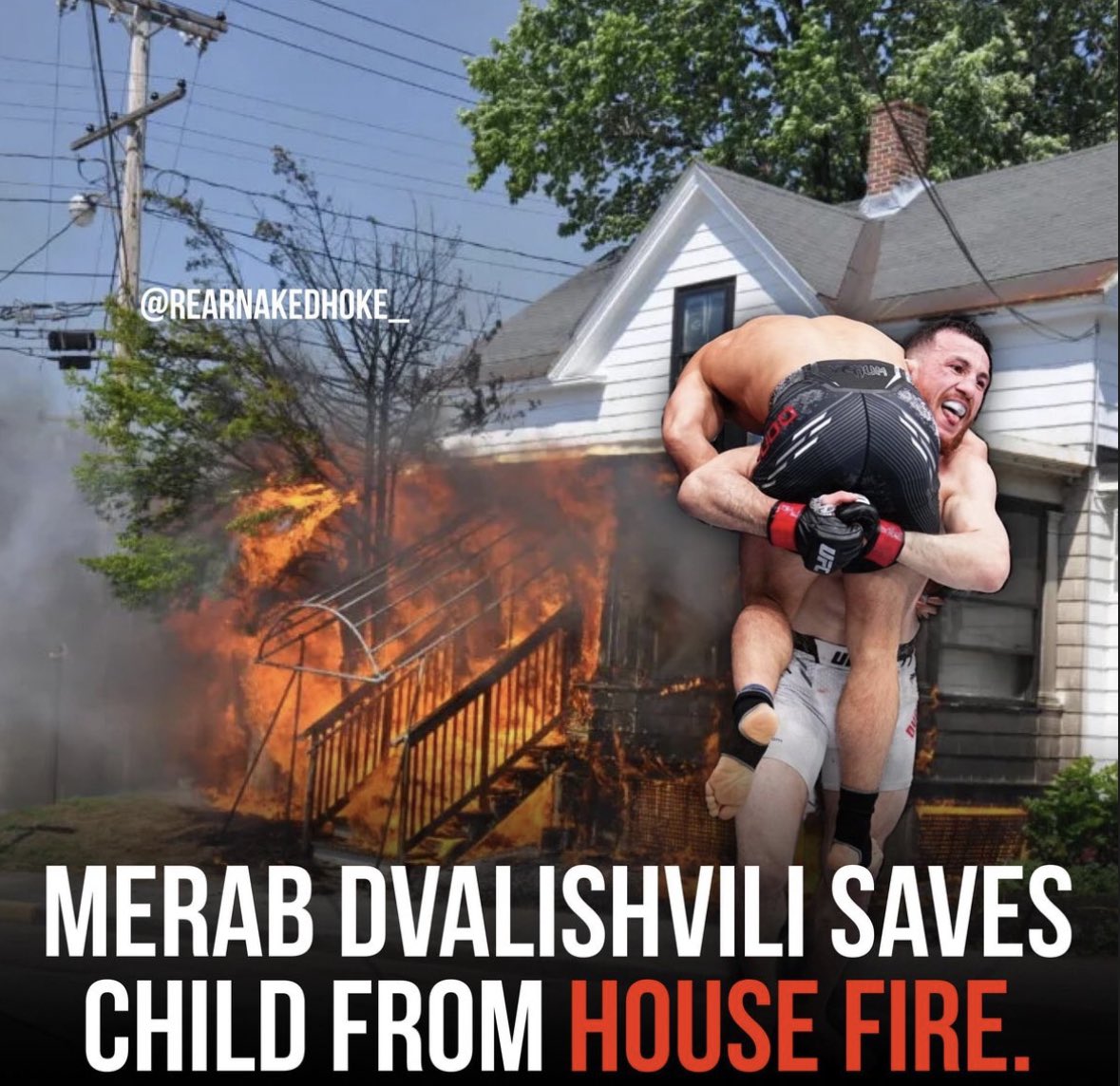 CasualMMAinc's tweet photo. A true hero https://t.co/wy20RJiQ44