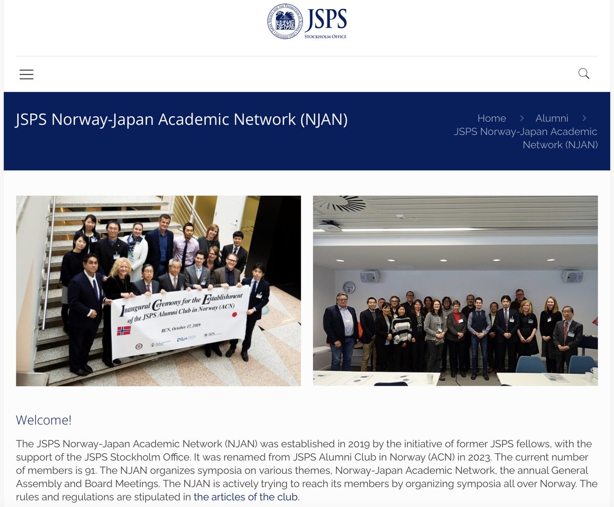 rothkopfAK's tweet photo. Travel to @UiB #Bergen today for the 2024 annual networking event of the @jsps_sns 🇳🇴Norway-🇯🇵Japan Academic Network (#NJAN). This year we look to our neighbors &amp; exchange  experience on the 🇸🇪🇯🇵  #MIRAI initiative fostering collaboration between universities. @jsps_stockholm https://t.co/Hu63Xfgobu