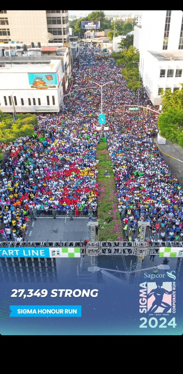 teejayhrc's tweet image. The people dem come out from morning #sigmarun 🇯🇲