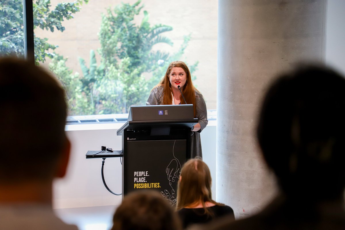 melbconnect's tweet photo. For two days, Melbourne Connect was electric with Swift fever, as research scholars and fans actively participated in the world's Taylor Swift #Swiftposium2024 academic conference @UniMelb, garnering remarkable attention from Australian & international media outlets. https://t.co/j00gPs7Msu