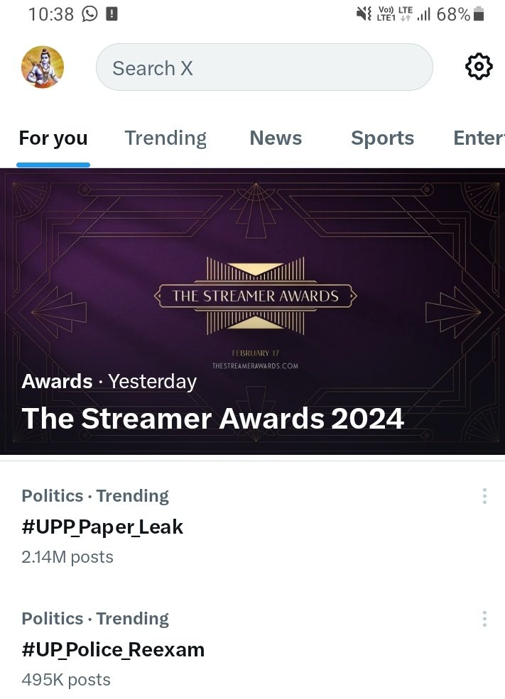 ShaskendraSingh's tweet photo. Trending in India...
#1 UPP_Paper_Leak 
      UP_Police_Reexam
•
2.14 millions+ tweets has done....
•
Please retweet and supports...
Target is to complete 3.3M+ tweets today.....
•
•
#UPP_Paper_Leak
#UP_Police_Reexam 
•
•
@aajtak @myogiadityanath @dgpup @Uppolice @upprpb https://t.co/Z7R87ZLOiD