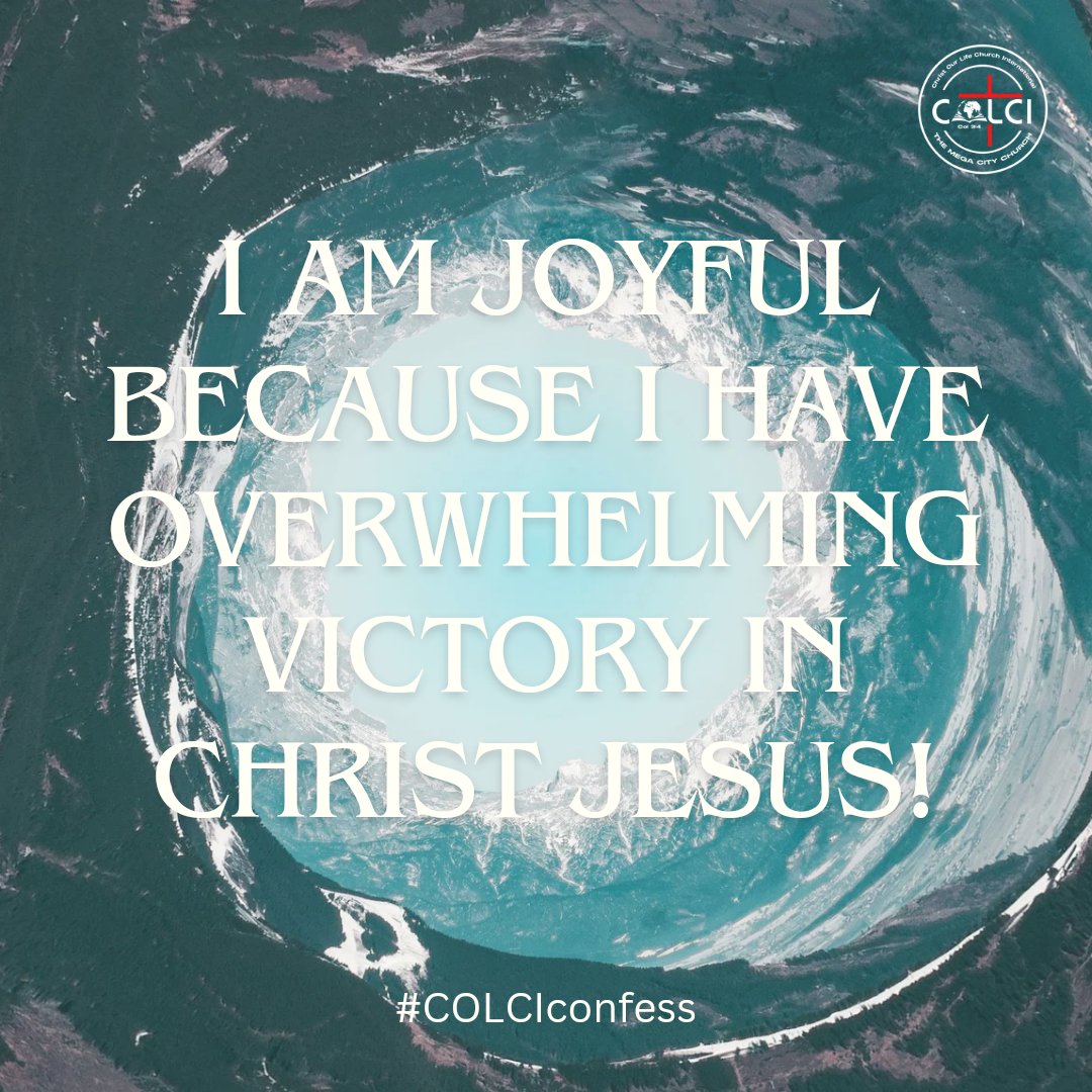 colcintl_'s tweet photo. Romans 8:37

#COLCIconfess #colcintl #themegacitychurch #manifestinghisfullness #localchurchjos #josplateau https://t.co/0Hbd1qmHwi