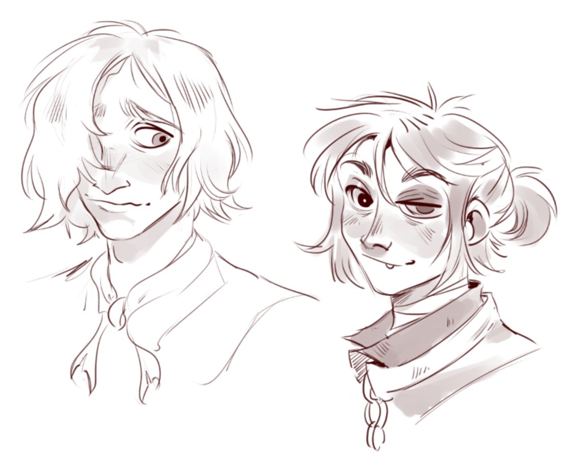 *posts warm-up sketches and leaves*