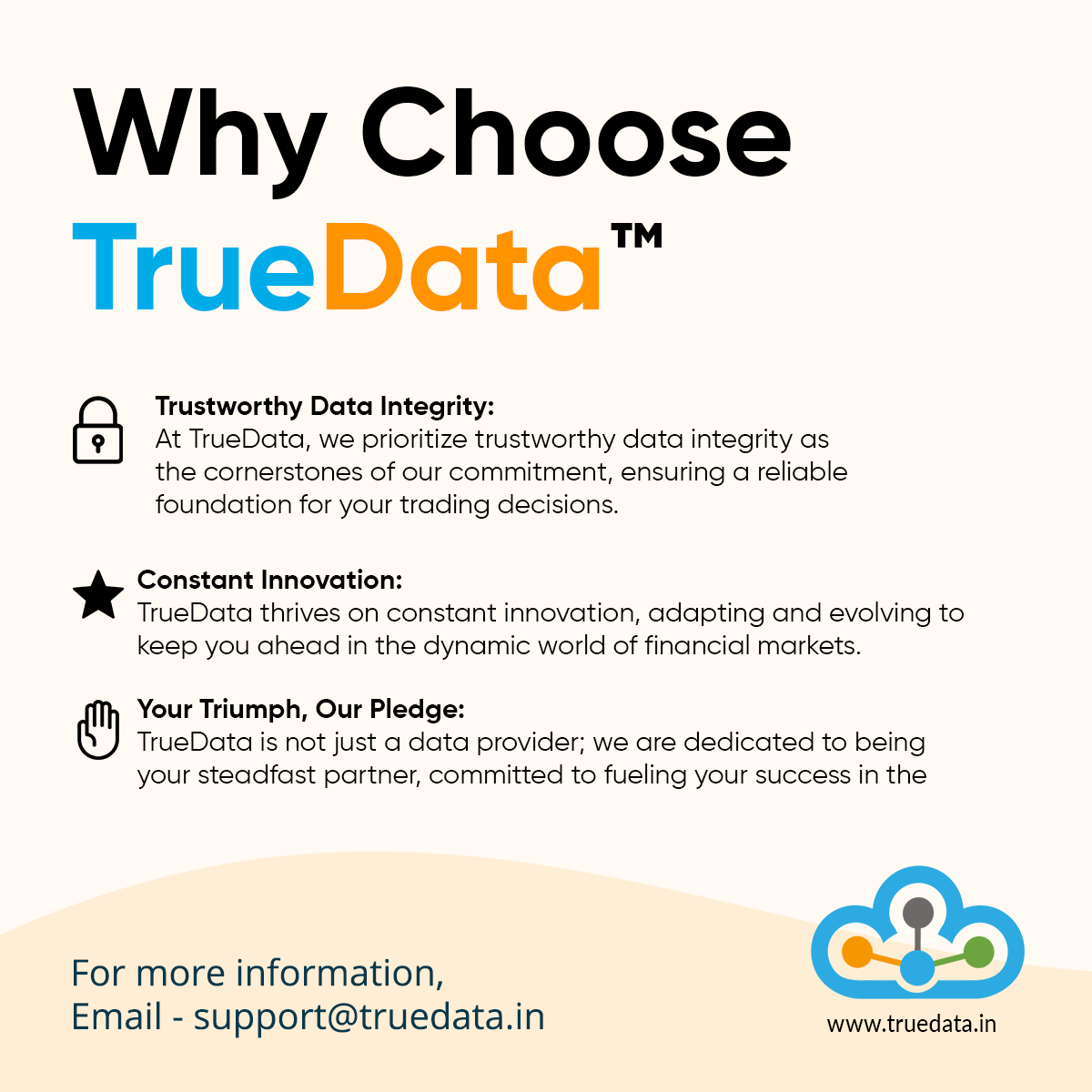 truedata1's tweet photo. 💁‍♀️Why Choose TrueData
- Trustworthy Data Integrity
- Constant Innovation
Know More: https://t.co/sCALXEEtSE
#TrueData #optiondecoder #velocity #AnalysisSoftware #stockmarket #trader #investing #realtimedata #nsedata #mcxdata #authorizeddatavendor #authorizeddata #tradingrule https://t.co/obX0Gat7RC