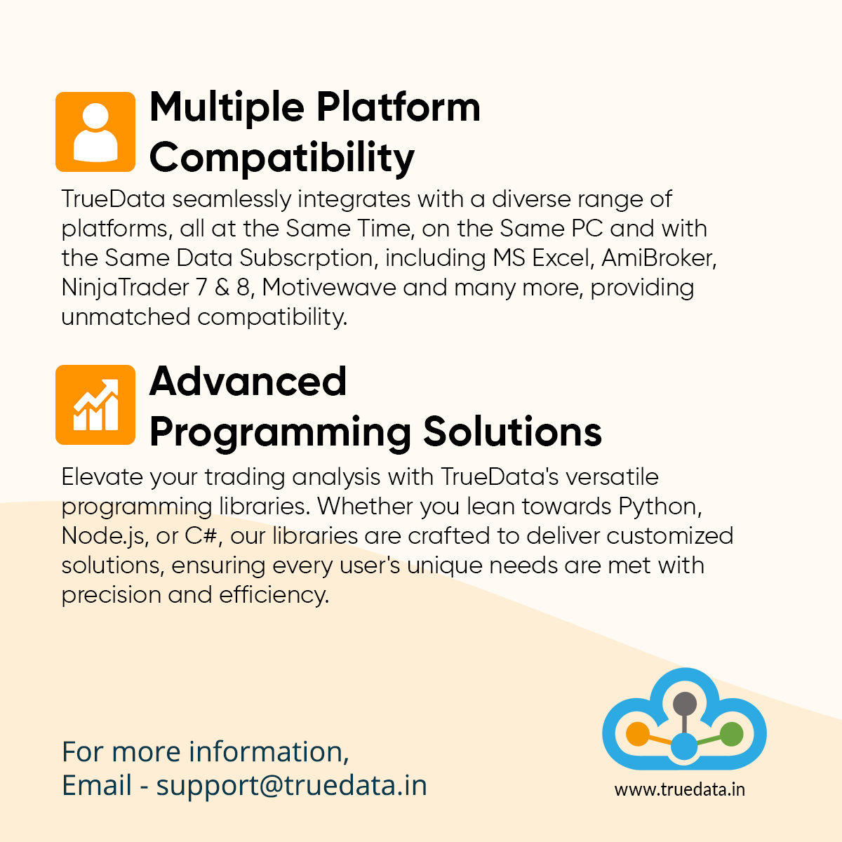 truedata1's tweet photo. 💁‍♀️Why Choose TrueData
- Trustworthy Data Integrity
- Constant Innovation
Know More: https://t.co/sCALXEEtSE
#TrueData #optiondecoder #velocity #AnalysisSoftware #stockmarket #trader #investing #realtimedata #nsedata #mcxdata #authorizeddatavendor #authorizeddata #tradingrule https://t.co/obX0Gat7RC