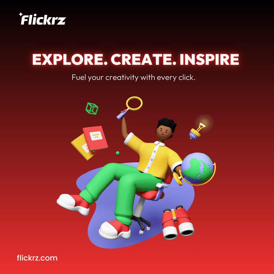 Embark on a journey of exploration, creation, and inspiration with Flickrz. Let your creativity thrive as you capture the world through your lens.🌟📸
👉 tradeflickrz.com

#ExploreCreateInspire #FlickrzJourney #CreativeJourney #PhotographyInspiration #VisualCreativity #Art