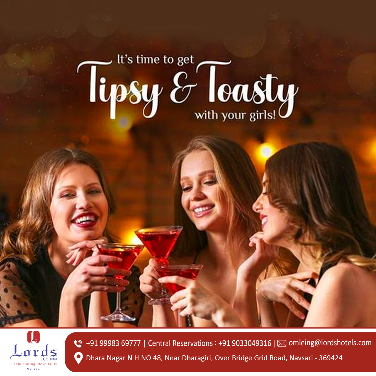 It's time to get TIPSY & TOASTY with your girls!!

#kittypartyvenue #kittyparty #kittypartygames #KittyPartyFun #KittyPartyGoals #kittypartythemes