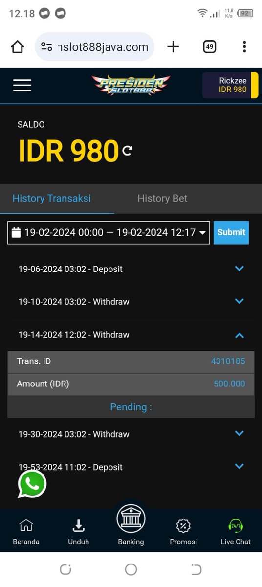 PSlot888's tweet photo. ALL BONUS :
👑 BONUS NEWMEMBER 100% WO X6 
�� EVENT SCATTER PGSOFT HADIAH UP 500RB
👑 BONUS GARANSI KEKALAHAN 100% 
👑 DEP0SIT PULSA TANPA POTONGAN
👑 BONUS ROLLINGAN CASIN0 &amp; SL0T 0.8% 
👑 EVENT FREESPIN &amp; BUYSPIN 20%.
#PRESIDENSLOT888 #SLOTGACOR #JUDIONLINE #SLOTTERPERCAYA https://t.co/oSvOYcHSFc