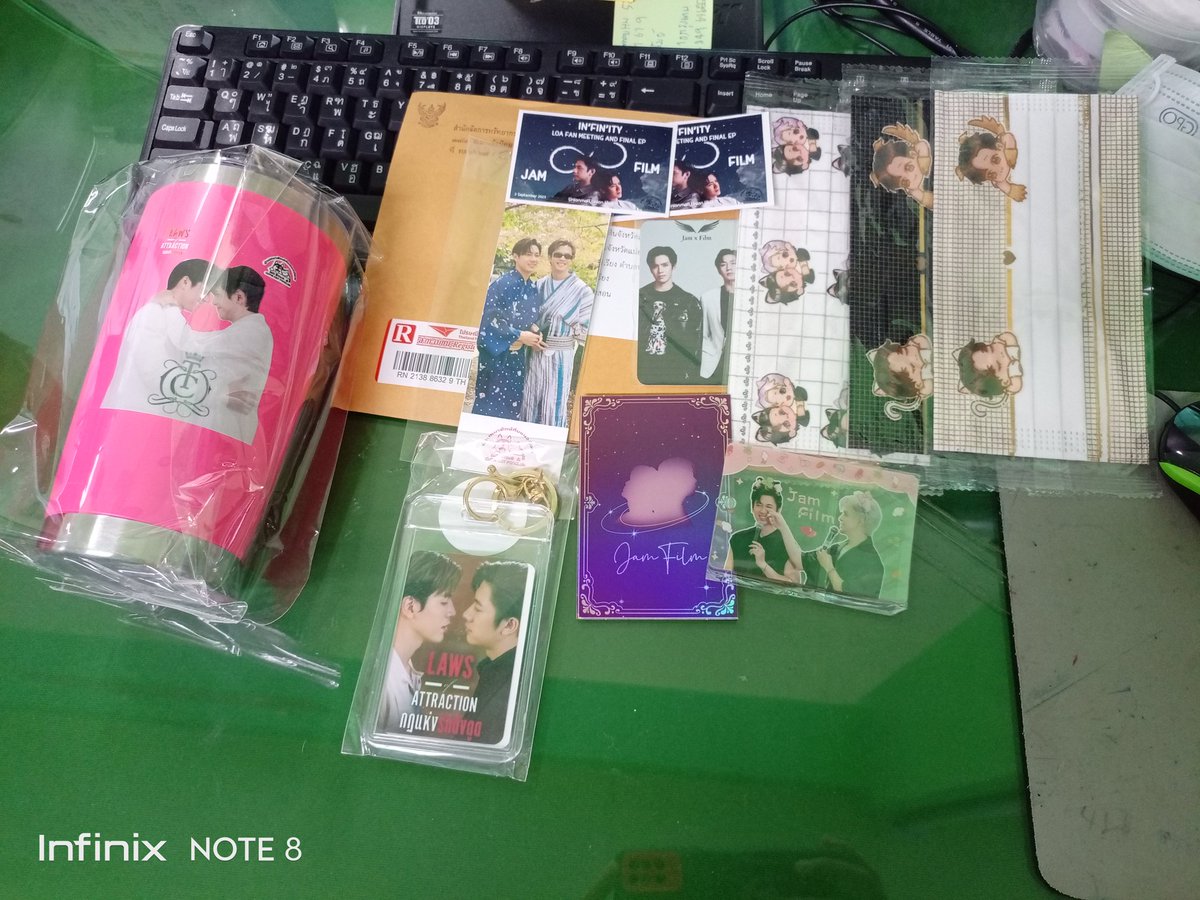 NuringRFD's tweet image. ชื่นใจ น่ารักทุกชิ้น จะรักษาอย่างดีค่ะ ขอบคุณมากนะคะ @JamFilmOfficial