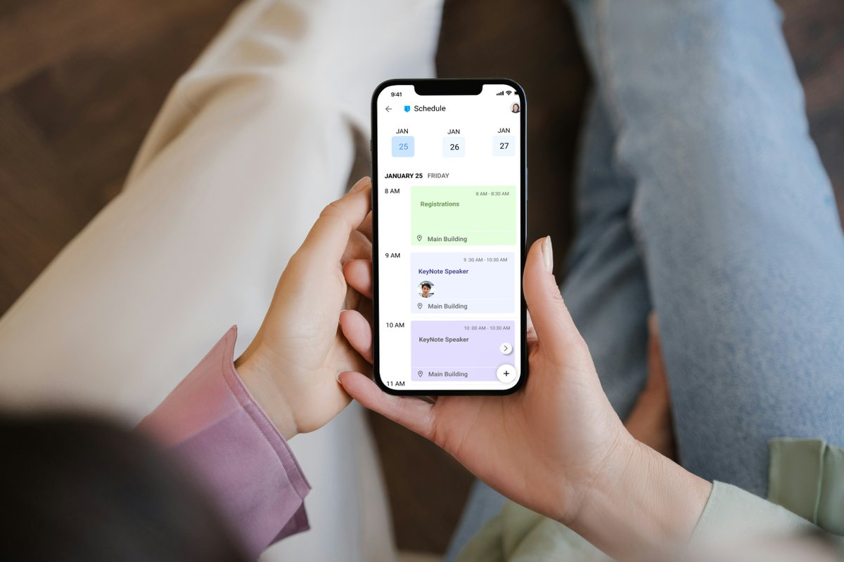 Academeet_io's tweet image. Academeet's scheduling feature adapts to the dynamic nature of academic events. Ensure a smooth flow and optimize participant engagement! 🔄📆
Explore more at academeet.io🌐
#DynamicScheduling #AcademicCommunity #academeet #EventManagementSoftware