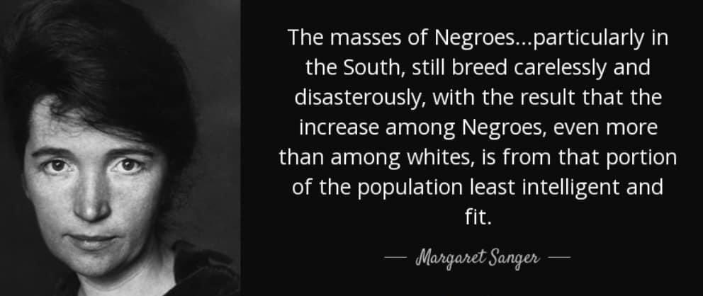 Abortion was meant to get rid of blacks. This is why 80% of abortion clinics are strategically placed in predominantly black neighborhoods. Being pro choice is to be anti black. Abortion isn’t health care, it’s genocide.