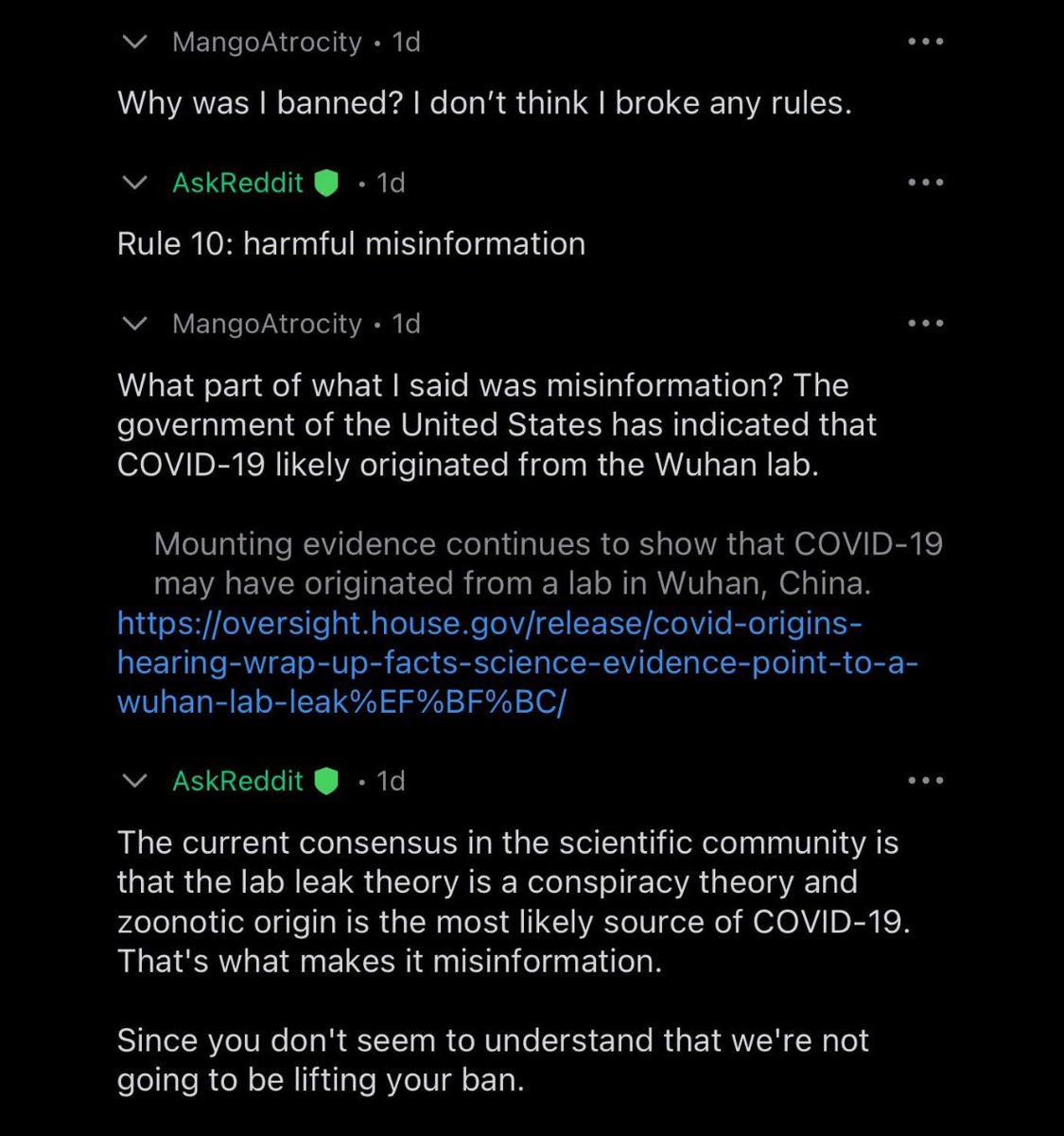 Reddit Lies tweet media