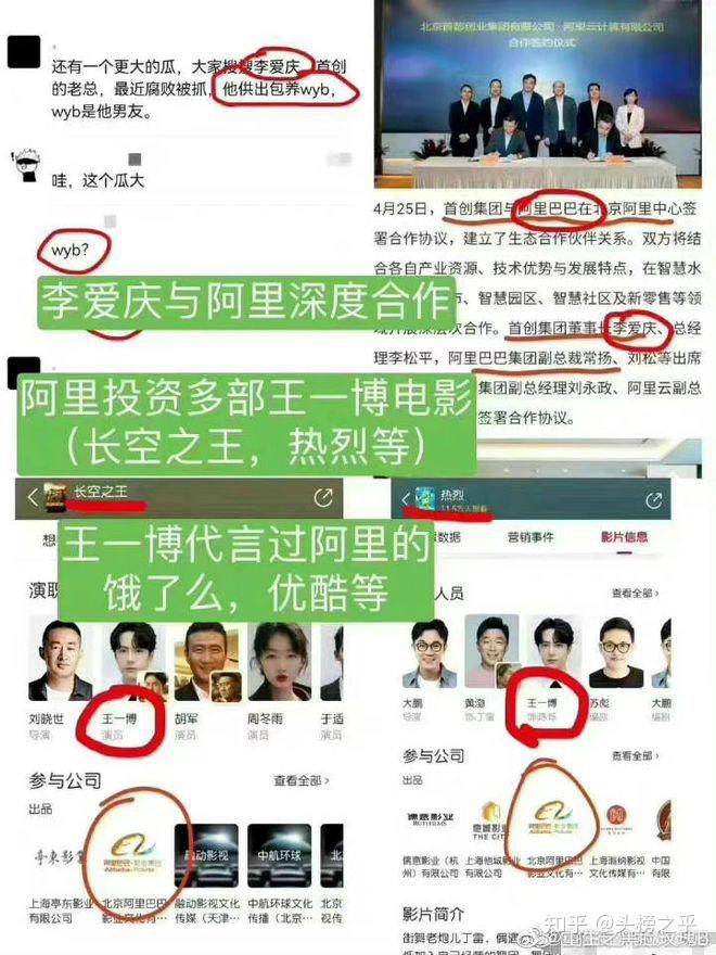 #WangYiBo fans @centonlooker
#Stopcyberbully with Lies 

1st -  this is up close pic of 95 liner walked into “Dermatology and Venereology Department”

2nd - #LiAiqing is part of #Wangyibo movies investor and 

3rd - relationship between YH in HK stock exchange.