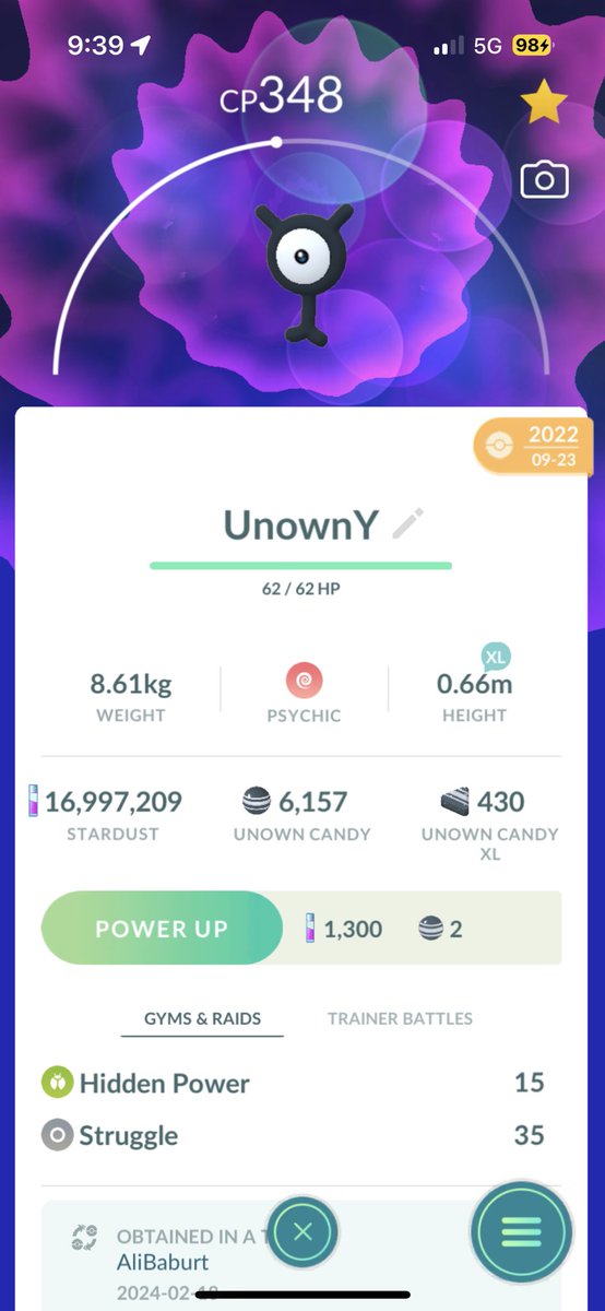 So excited to add these 4 Unowns to my collection! Only need 3 more unowns now until my dex is complete! Thanks again <a href="/AliBaburt/">AliBaburt 🇸🇪 ✈️ Tokyo/Chicago/Copenhagen</a> and <a href="/barside2_mystic/">Barside2🇸🇪</a> !!! 🤗🤩