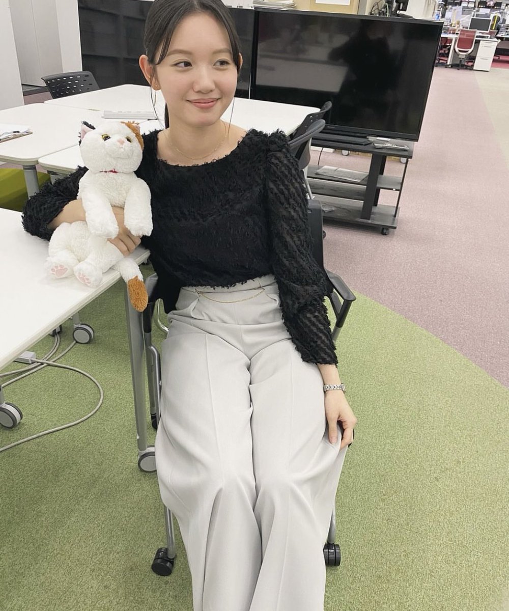 A9Nkx's tweet image. 🟧アナウンサーニュース🟧
田中瞳(テレビ東京)

#PROPORTION

#田中瞳