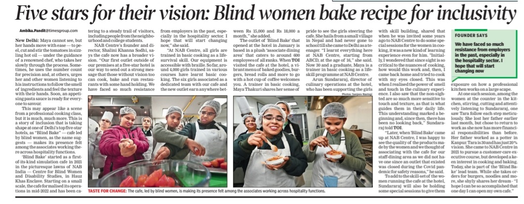 AmbikaPanditTOI's tweet photo. #MakeInclusionReal In reporting most of us chase developments & breaking news everyday but there are days when stories allow a journalist to experience the journey of real life stars - who battle the odds quietly seeking no credit but only respect.1/3
https://t.co/wFw1mVz8pf https://t.co/gvsbPPazcn