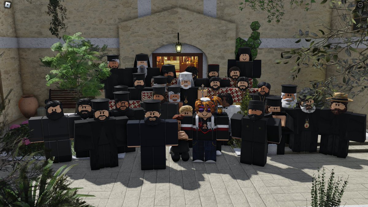 FatherSpiros's tweet image. On February 19, 2024 I complete one year as archpriest in the Diocese of Romania, however I also celebrate 4 years of priesthood on the roblox platform. I invited priests I have worked with over the years and groups to participate. Thanks to all who came!