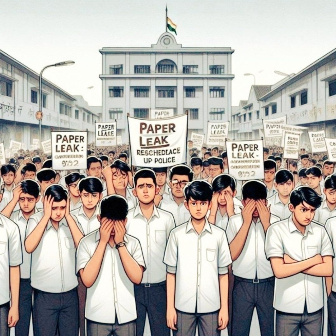 YADAVAashishKr's tweet image. Paper leak hua ye to clear hii haii, No doubt.
Let&apos;s suppose minimum 10k students ye pdf dekh kar gye Jo leak hua I&apos;m talking about 18 Feb ke 2nd shift ka exam, to ye exam fair exam kaise hua?
@upprp  @myogiadityanath 
#uppolicepaperleak 
#UPpoliceReExam