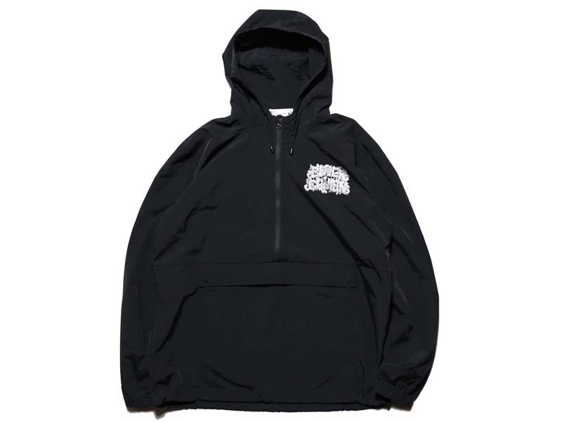 manana_kkkane's tweet image. #BLACKGANION より、#CASPER デザインの #マスターピース の アノラックパーカー、トレーニングパンツ、バケットハットの予約販売がスタート！ BLACK GANION バンド マ－チでは初のセットアップ可能アイテム、バケットハットとなります。