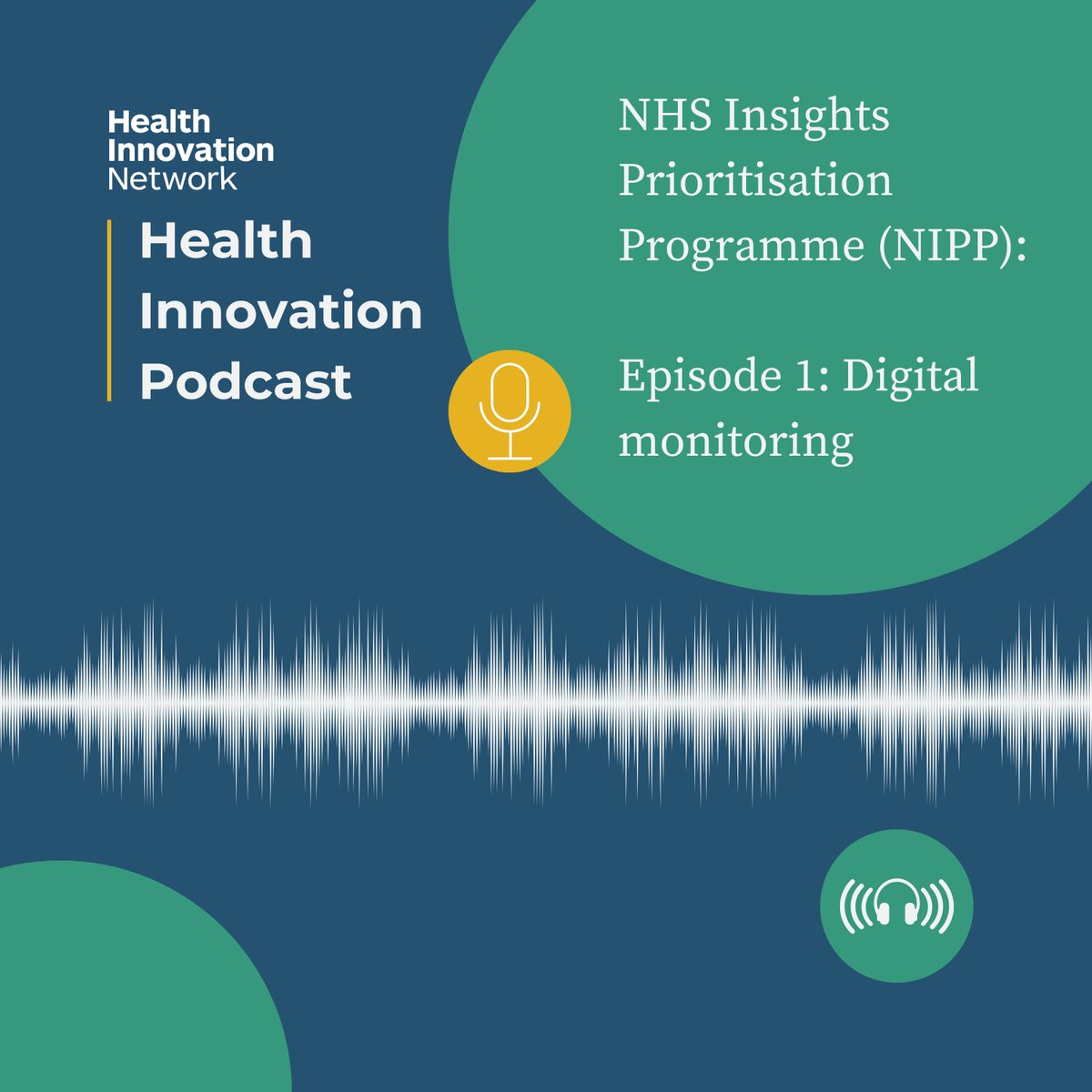 🎙️Hear cutting-edge insights on how digital monitoring is helping to address health inequalities in the first in our series of NHS Insights Prioritisation Programme podcasts. Episode 1 is now live. Listen here: audioboom.com/posts/8459127-…
#HealthInequalities #NIPP