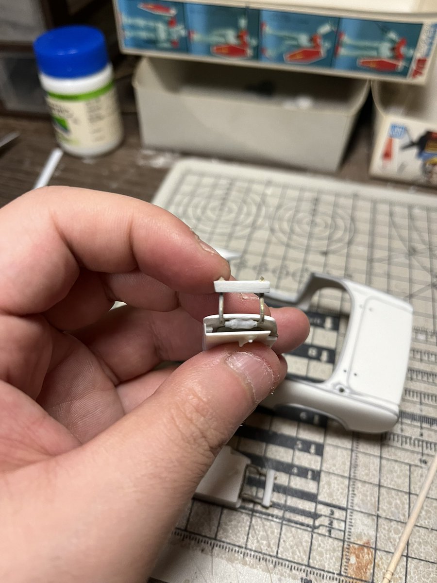 plum_model's tweet image. ドアの加工完了！
初挑戦にしては、なかなかに上手くいったかな？