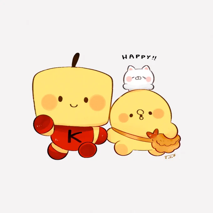 カイロ社に来れて嬉しいひよこです 