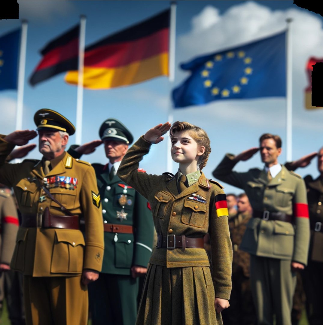 Vorsicht Satire und Fake! Auf besondere Empfehlung von #bundeskanzler #Scholz, soll #UrsulavonderLeyen neue #EU #Verteidigungssekretärin werden. Sie arbeite bereits an einem Konzept, das unter strikter Einhaltung des #Lieferkettengesetz spätestens ab 2050 die Produktion von