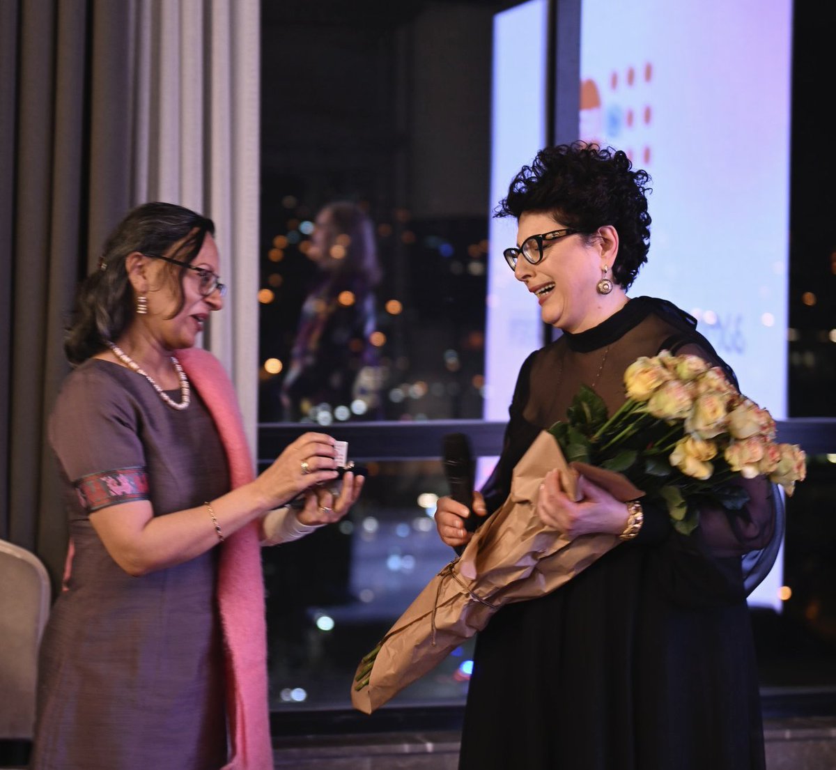 tsiskarashvili's tweet photo. UNFPA #Georgia Team 🇬🇪 turns 25!

Glad to have joined a wonderful event to celebrate the remarkable journey of the @UNFPAGeorgia 

The culmination of the event - standing ovation to @l_bakradze! Well-deserved! 

📷 Gela Bedianashvili/UNFPA https://t.co/xDCVWmKFFA