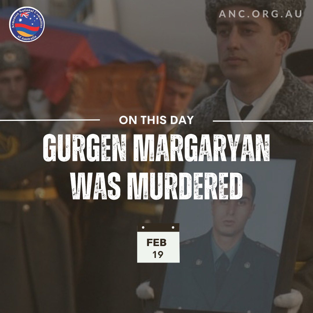#OnThisDay 20 years ago today, Lieutenant Margaryan from Armenia was axed, while asleep by Azerbaijani Army officer Ramil Safarov in Budapest. Safarov served 8 years in Hungarian prison, was extradited to Azerbaijan and later glorified for his crime. #JusticeforMargaryan