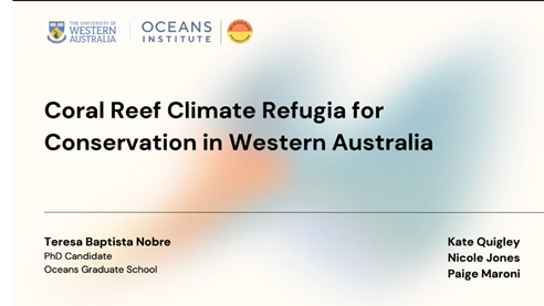 Dr. Kate Quigley (@la__cientifica) on Twitter photo Very happy to report that <a href="/Teresa_Nobre/">Teresa Nobre</a> has passed her PhD confirmation <a href="/uwanews/">UWA</a> <a href="/uwaoceans/">UWA Oceans Institute</a> <a href="/minderoo/">Minderoo Foundation</a> with flying colours 🎉🪸🌡️🧬
Just in time for coral spawning 😉 <a href="/ExmouthResearch/">Exmouth Research Lab</a> 🪸 Very happy to report that <a href="/Teresa_Nobre/">Teresa Nobre</a> has passed her PhD confirmation <a href="/uwanews/">UWA</a> <a href="/uwaoceans/">UWA Oceans Institute</a> <a href="/minderoo/">Minderoo Foundation</a> with flying colours 🎉🪸🌡️🧬
Just in time for coral spawning 😉 <a href="/ExmouthResearch/">Exmouth Research Lab</a> 🪸