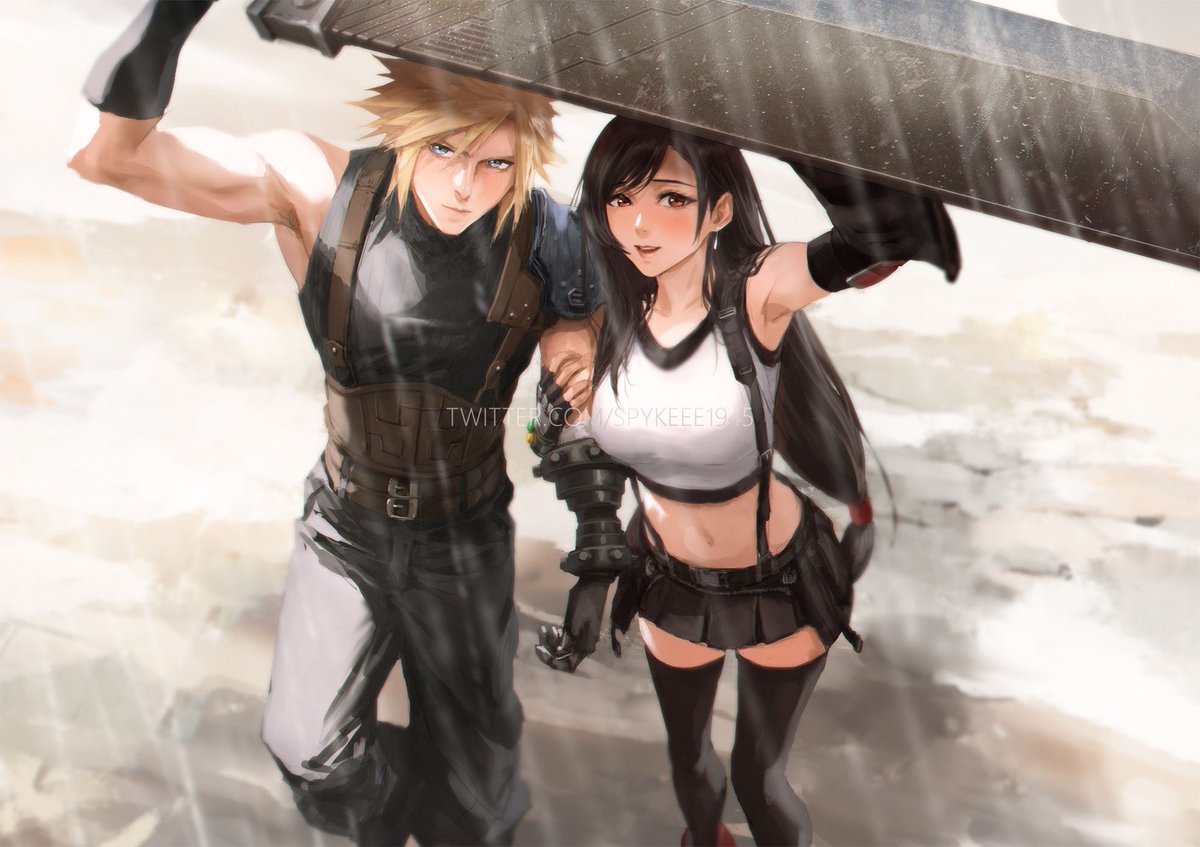 SPYKEEE1945's tweet image. INPRNT is on sale and these artworks are posted. Check them out! L I N K I N B I O 😆 #クラティ #cloti #FF7 #FF7R #FinalFantasyVII #Finalfantasy7