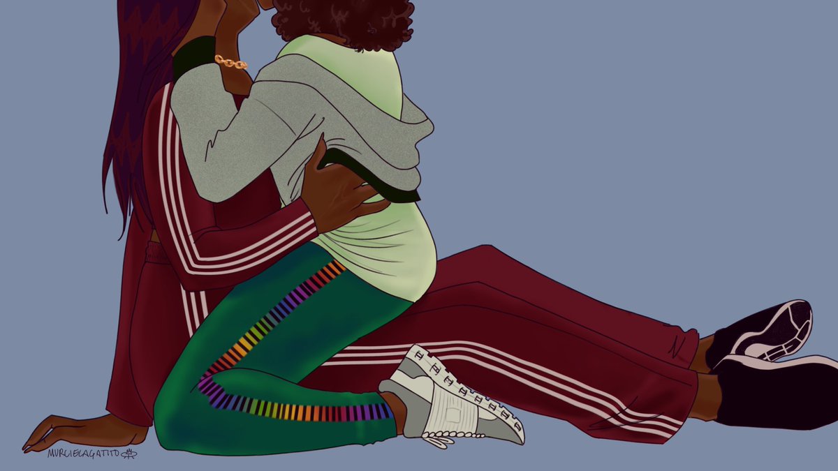 babyhelllboy's tweet photo. naur bc yall dont understand ive been holding back from speaking about them im literally obsessed with the weird ass thing ava and janine got going on so bad they should kiss about it this season https://t.co/VizoVwCnGb
