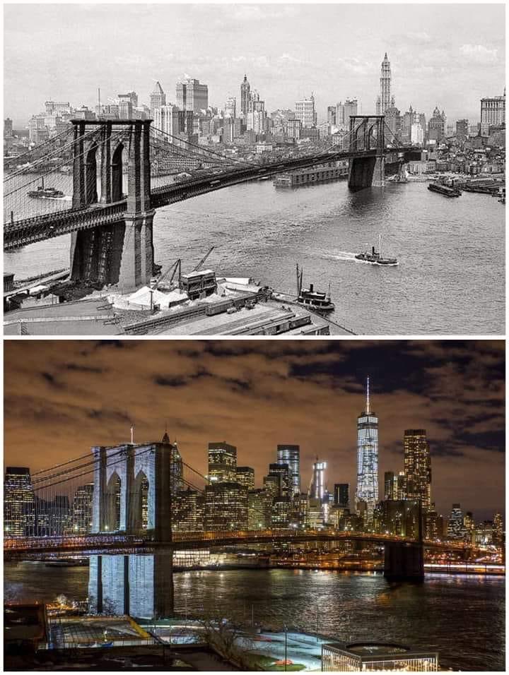 Although a lot younger than the Breukelen Bridge, a lot changed at the Brooklyn Bridge over the years…

#brooklynhistory #breukelenstory #breukelenbrooklyn #breukelenbridge #brooklynbridge #brooklyn