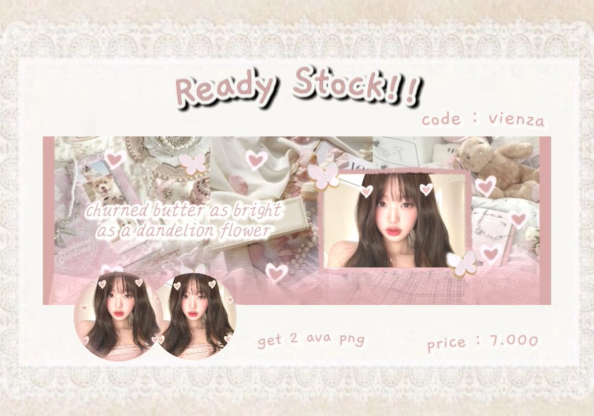 Help rt please!! <3

Haloo aku ada layout wonyoung terbaru/rs yang bisa ditake sekarang melalui dm yaa. get 2 ava png dan free retxt yaa >3

#zonauang #zonaba #zonajajan