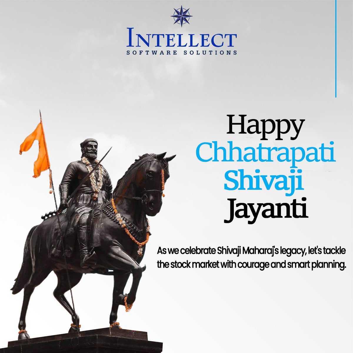 intellectsoftin's tweet photo. Happy Shivaji Jayanti! Let’s learn from Shivaji’s bravery and smart strategies to navigate the stock market wisely and build our wealth step by step. #ShivajiJayanti #SmartInvesting #stockmarkets #share #technical #analysis #intellectsoftwares https://t.co/yUKRYIhrgj