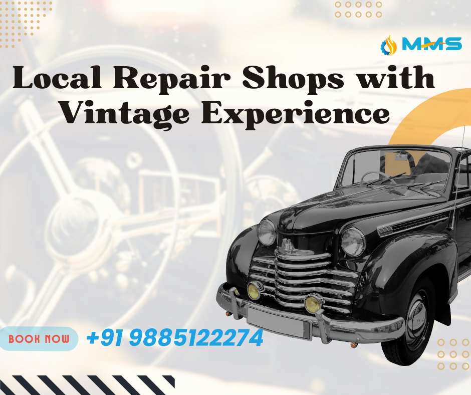 Some general auto repair shops may hve mechanics passionate about classic cars. Its worth inquiring at local shops to see if they have experience wrking on antique vehicles #Hyderabad #carrepairservice #carrepaircenter #carproducts #carcare #honda #tata #creta #Benzino #catlovers