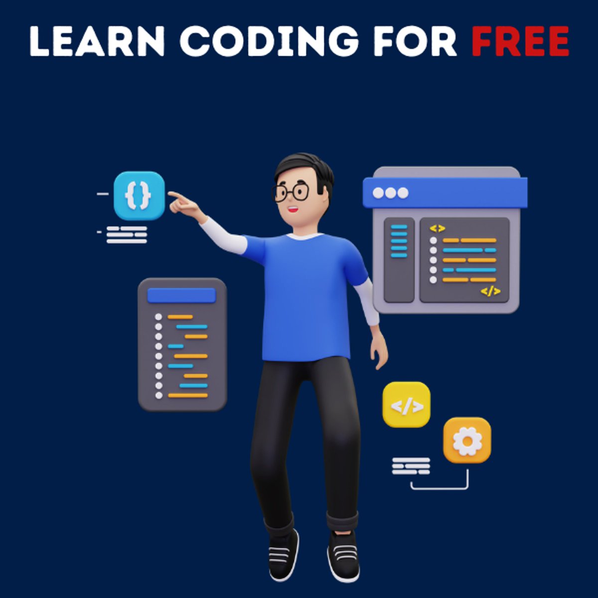 mdrizwanalam72's tweet image. 18 sites where you can learn to code for free:

➭ Codecademy - codecademy.com
➭ Khan Academy - khanacademy.org
➭ GeeksforGeeks - geeksforgeeks.org
➭ Code Avengers - codeavengers.com
➭ Sololearn - sololearn.com
➭ CodinGame -…