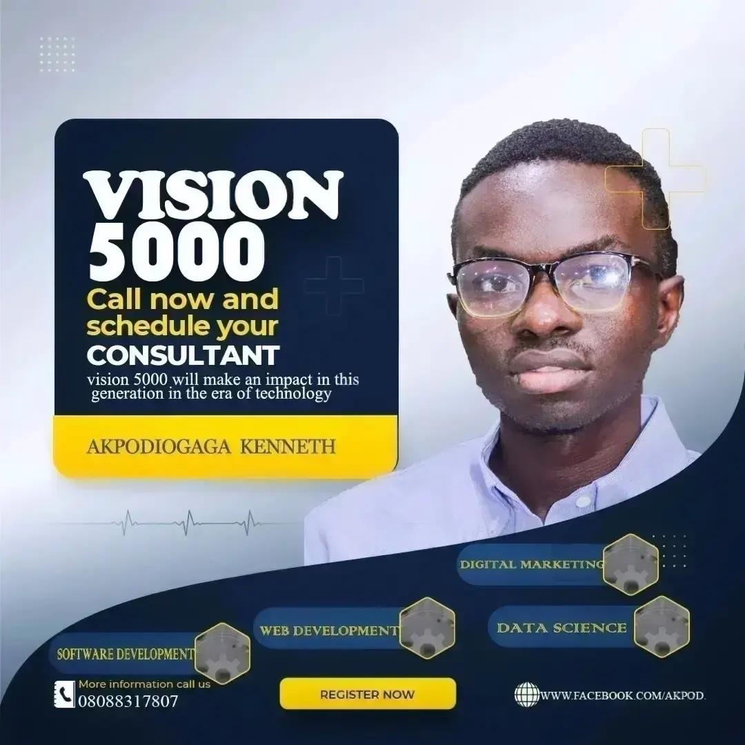 kennethogaga1's tweet image. For those looking for an easy career in tech, the easier it is, the faster it will be saturated. Focus on relevant skill and invest in learning the hard part to standout.
kindly send dm right away, Vision 5000 is knocking at your door.
#machinelearningtraining
#webdeveloper #dat