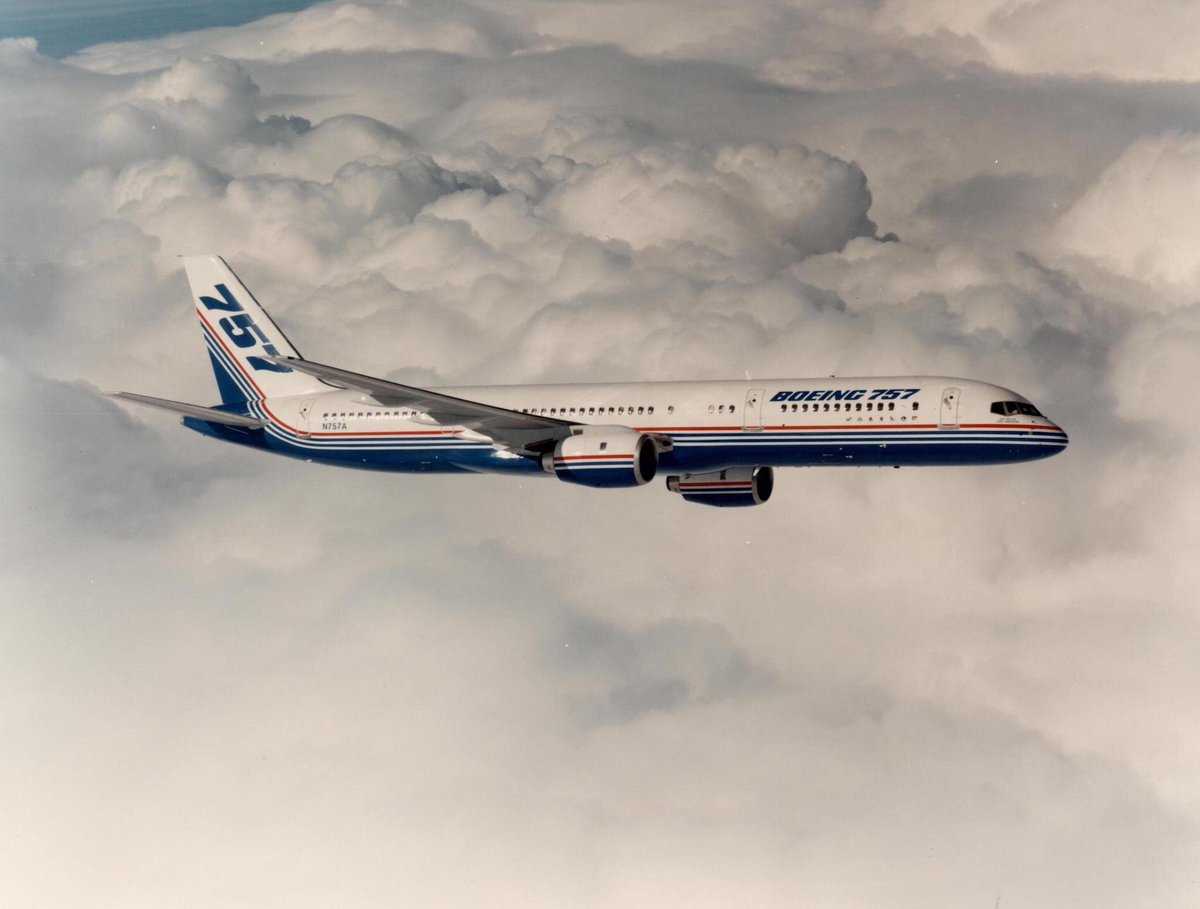 Today, in 1982, the prototype Boeing 757 (N757A) took to the skies