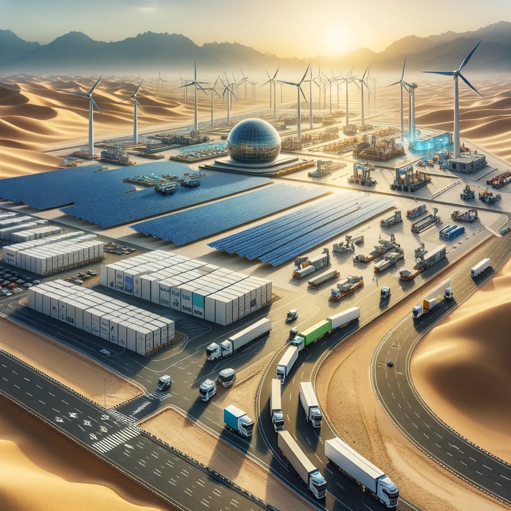 The UAE is at the Heart of the International Trade Movement‼️ 🌅 “Every ...