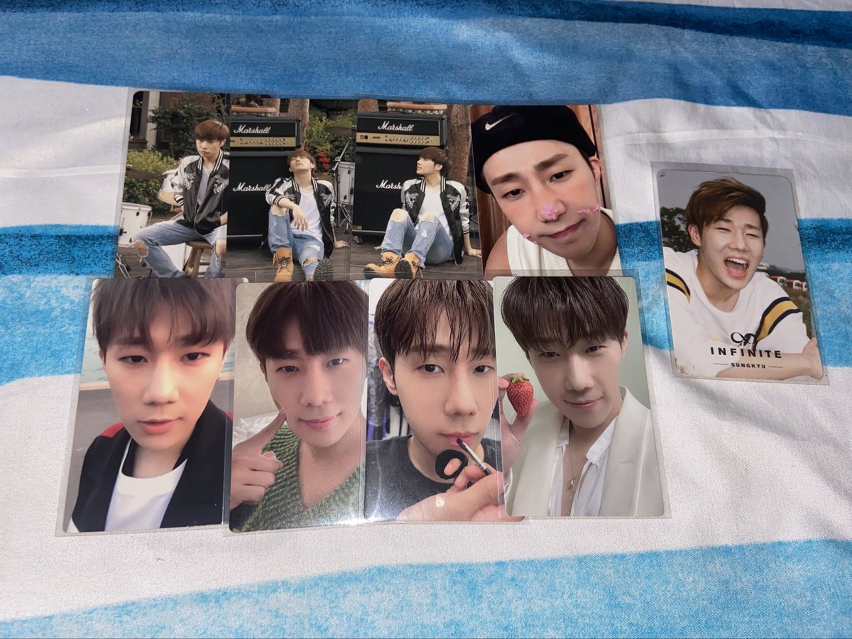 Wts kim sungkyu photocard

RM100 all

Total - 8 pc + 1 free

🔗Reality pc have defect (free)
🔗Price exc postage
🔗will provide video condition

Can add on savior or 10 stories album
RM10 each ( full set w/o pc)

#pasarinfinite <a href="/pasarINFINITE/">MY inspirit market🇲🇾</a>  #kimsungkyu #photocard #pasarkpop