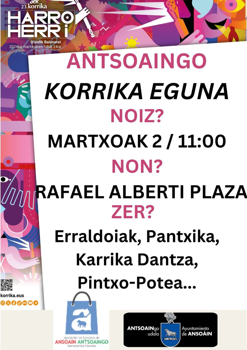 #Antsoain.go #korrika eguna
