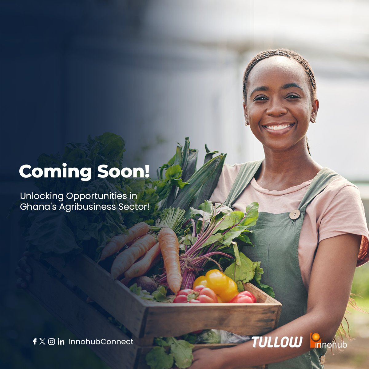 Get ready to unearth endless possibilities in Ghana's agribusiness sector! 🚀 Stay tuned!

#TAP #agribusiness #ghana #comingsoon

<a href="/TullowGhanaLtd/">Tullow Ghana Limited</a>
