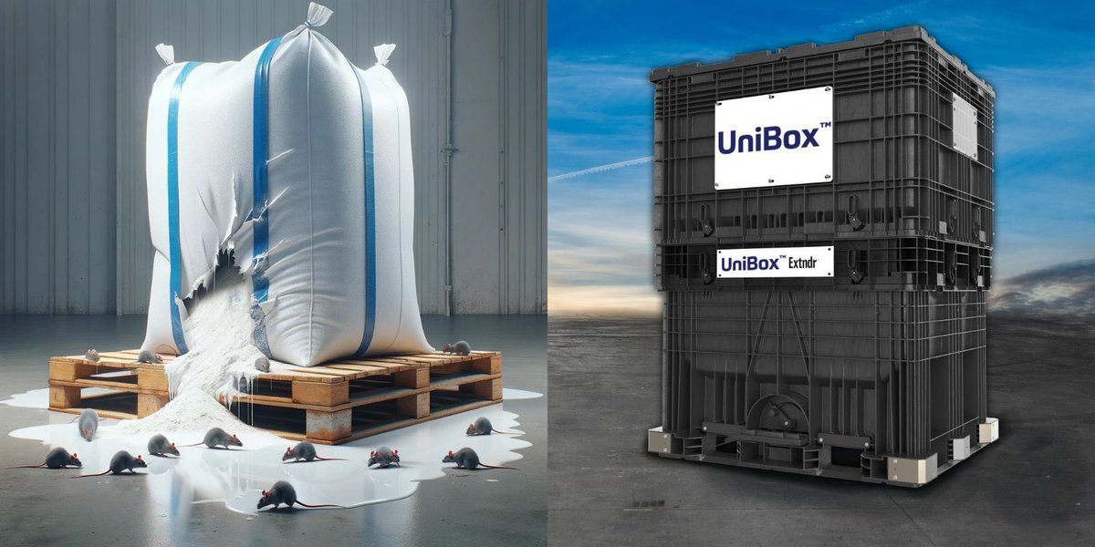 UnitedAg_'s tweet photo. SALE ON NOW!!! Large Uniboxes: 
- Capacity 1.1 tonne. Seed, Feed or Fertilizer.
- Stack 4 high.
- Rodent and Weather proof.
- Rugged build
- Safer than bulk bags!!
Contact Tim on 0419333799 to learn more. https://t.co/BxV04tQrsp